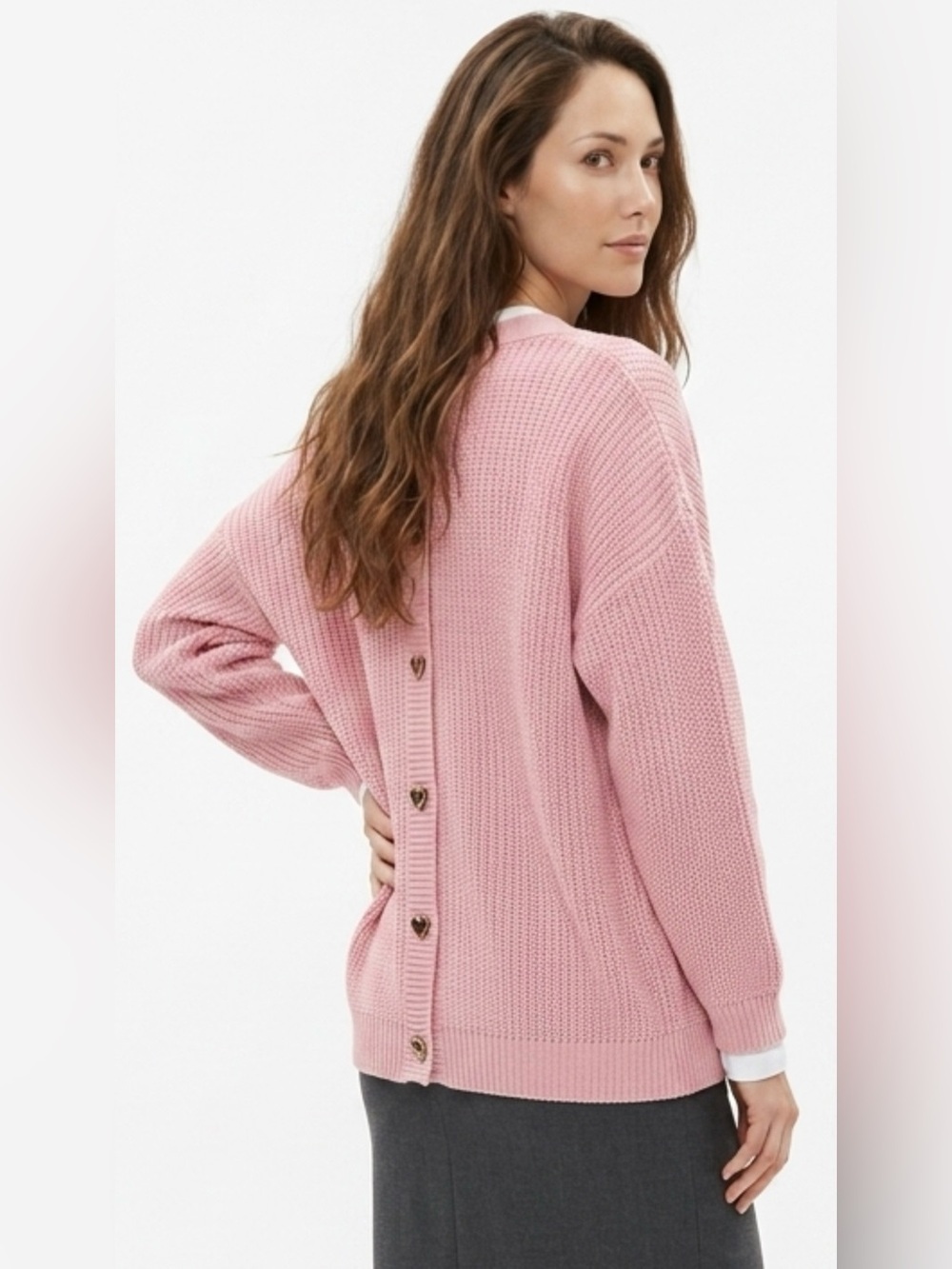 Poppy & Peonies Soft Pink Crewneck Sweater